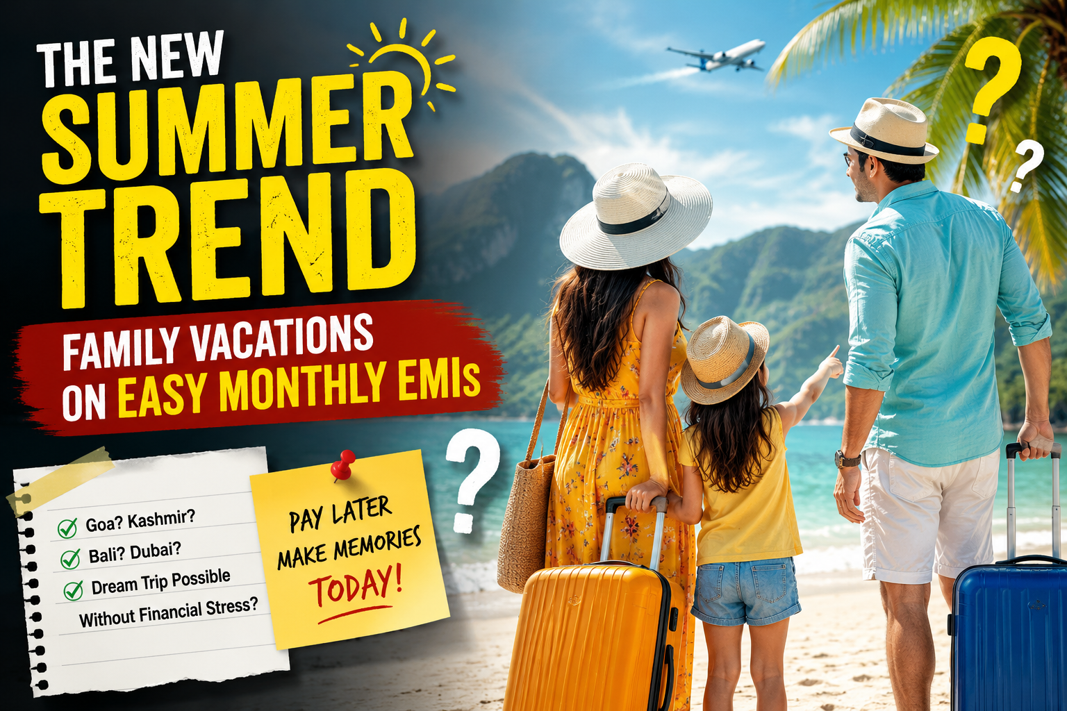 The New Summer Trend: Family Vacations on Easy Monthly EMIs